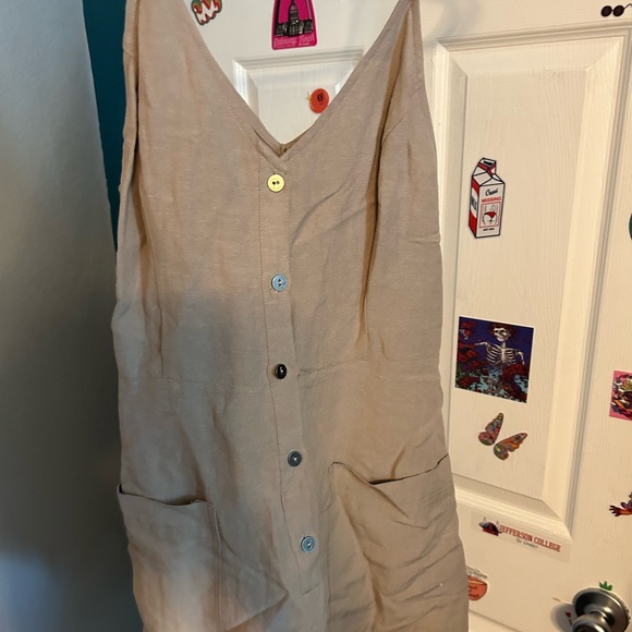 Lush Button Up Romper - Picture 2 of 5